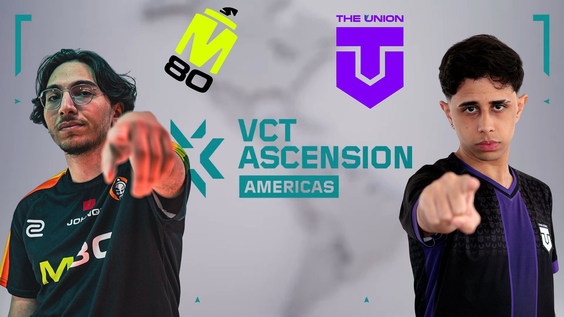 M80 vs The Union at VCT Ascension: Americas 2023 (Image via Sportskeeda)