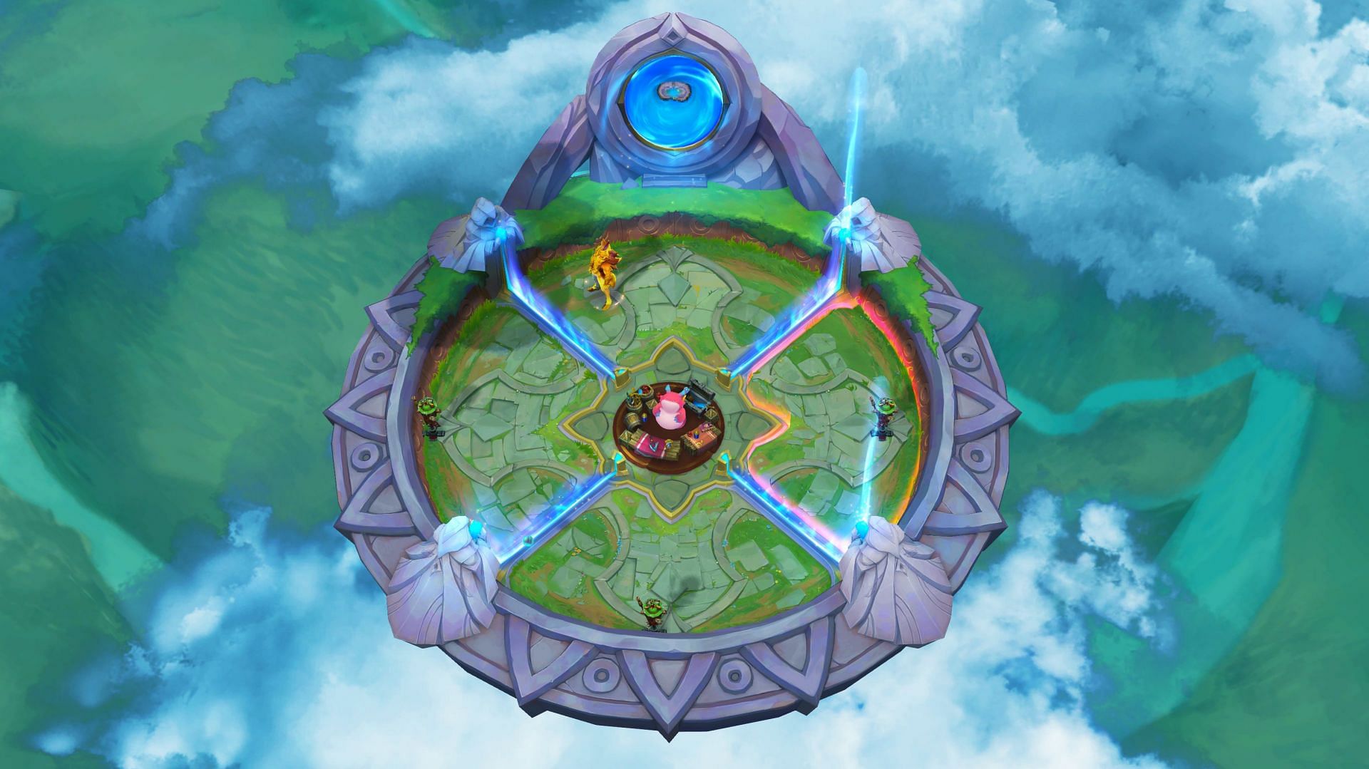 The map of the Shop Phase (Image via Riot Games)