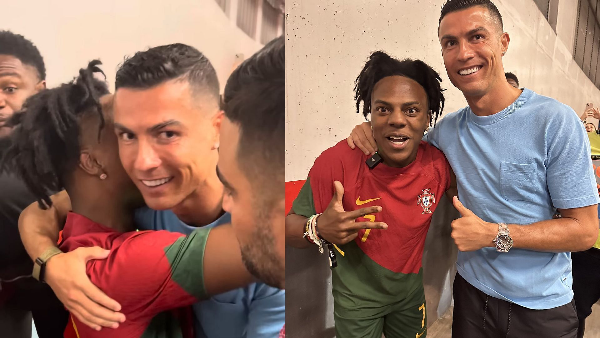 Cristiano Ronaldo's fan r IShowSpeed shocks the internet