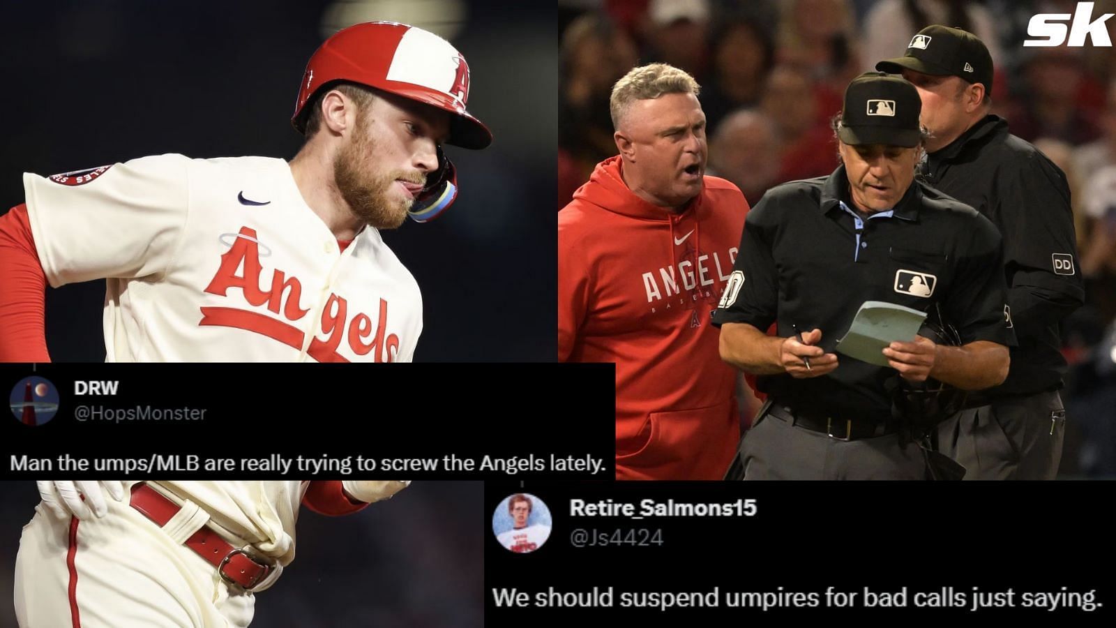 Angels' Brandon Drury appealing 1-game ban from MLB for contact with umpire