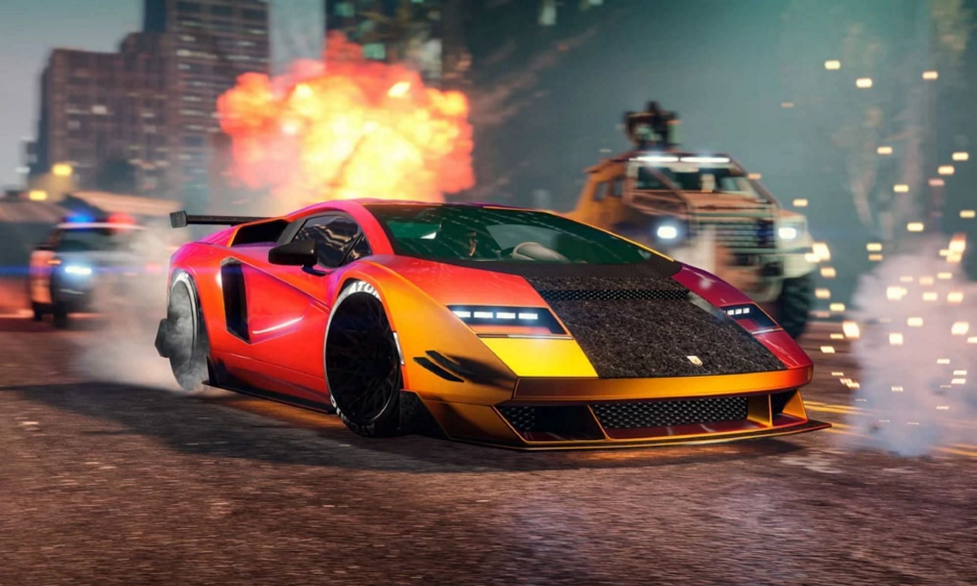 Ranking the fastest Super Cars in GTA Online (Image via Rockstar Games)