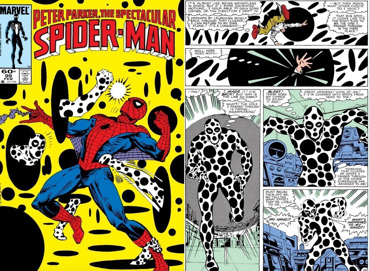 The Spot in Spider-Man comics (Image via Marvel)