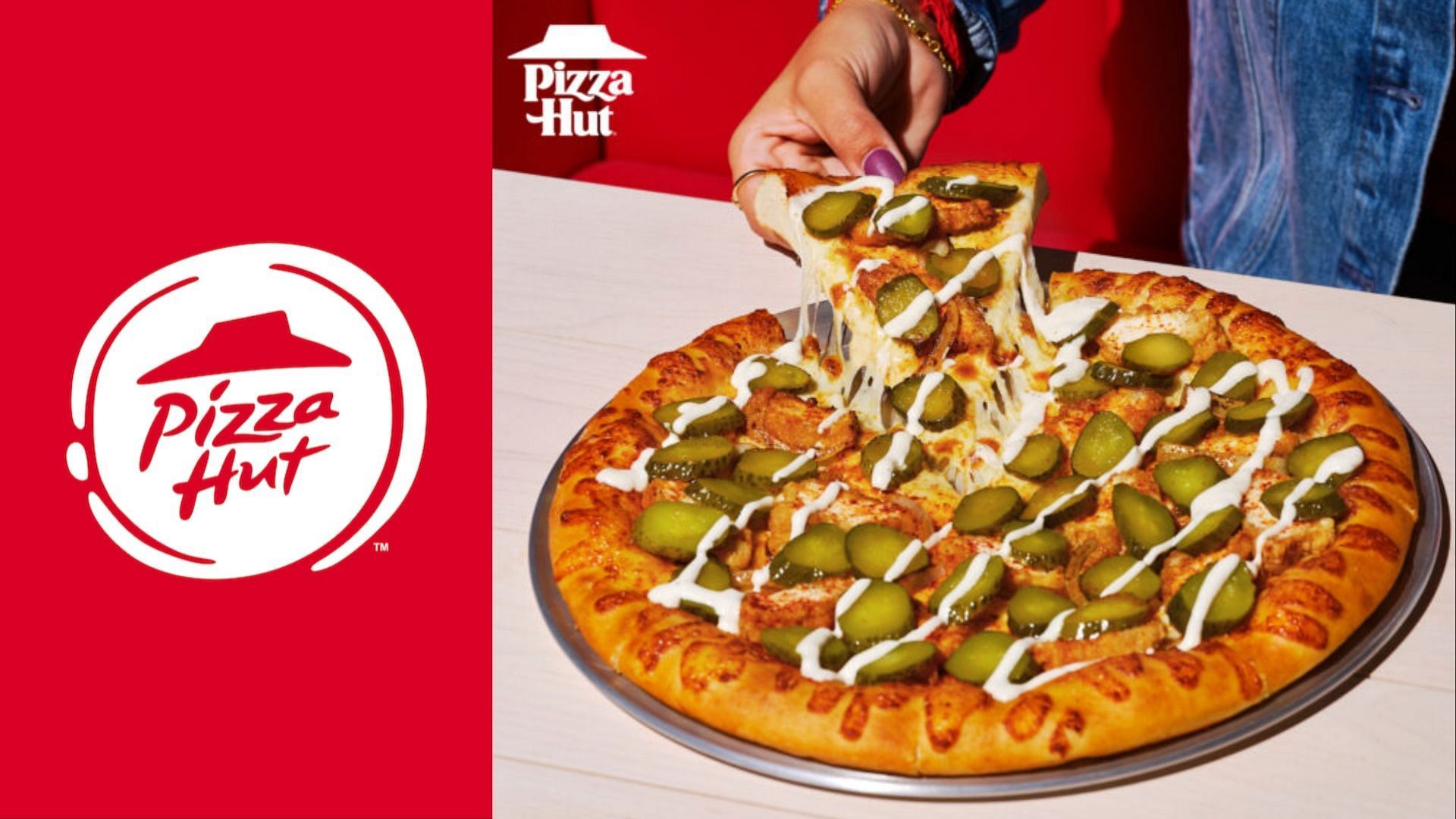 Pizza Hut introduces a new Pickle Pizza (Image via Pizza Hut)