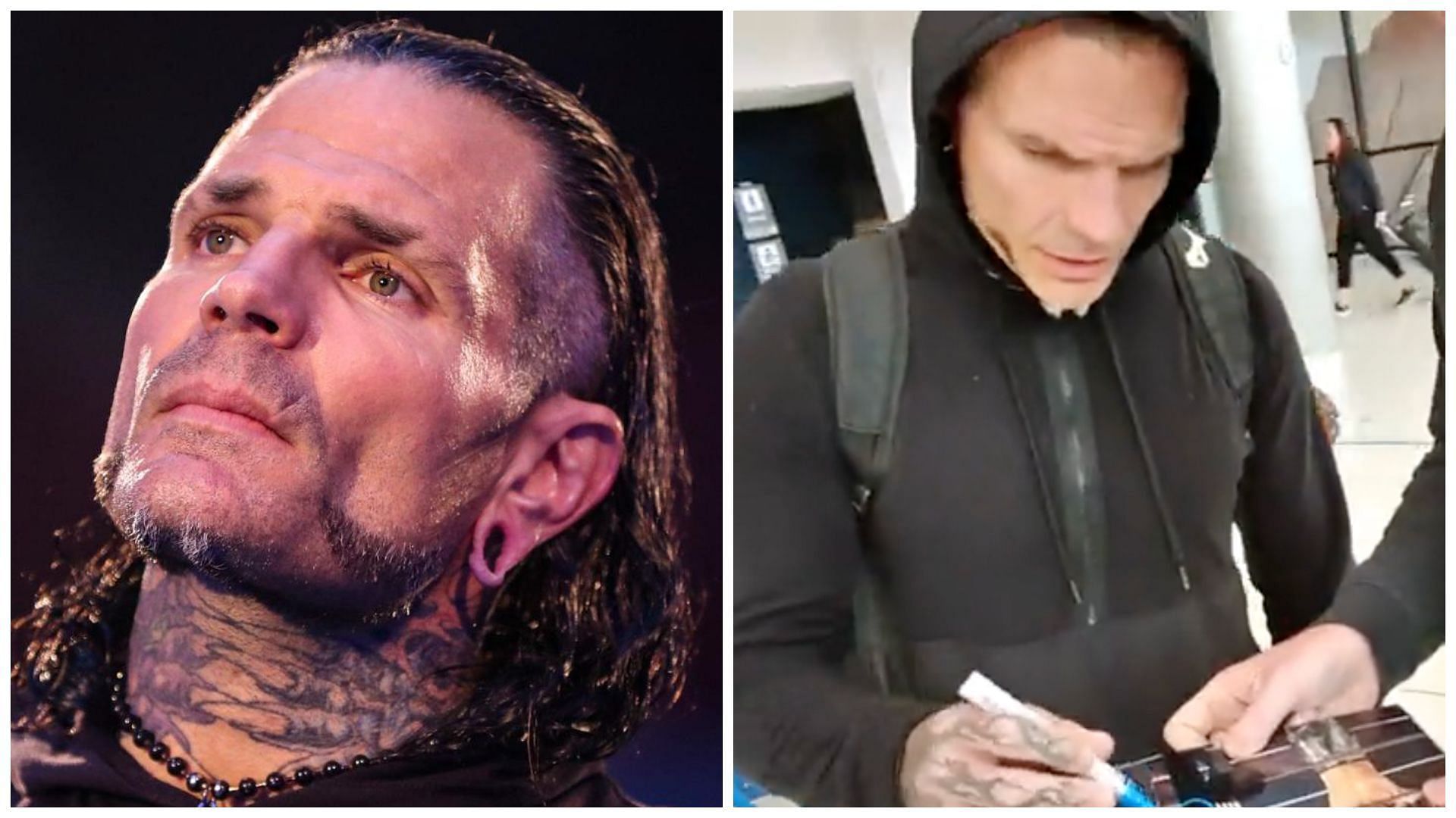 Jeff Hardy is former WWE Champion and current AEW star.