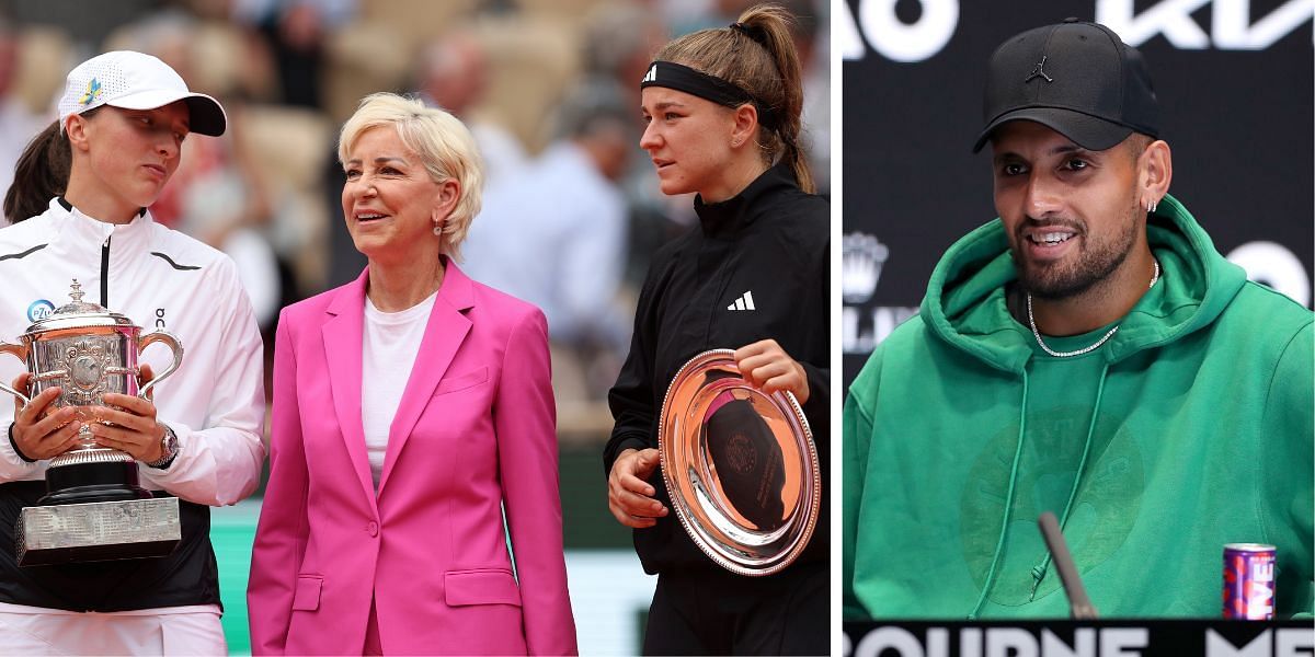 Nick Kyrgios has scoffed at Rennae Stubbs for her comments about quality difference in men