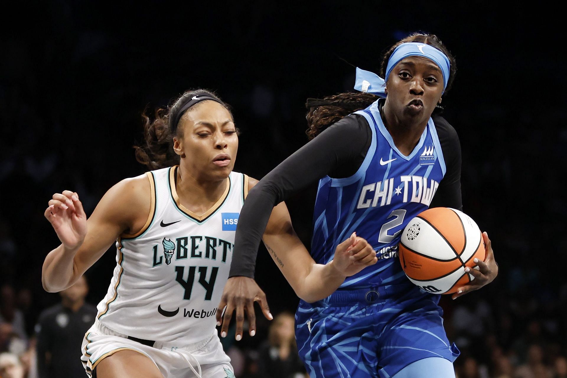 Copper is the top scorer of Chicago&#039;s WNBA team (Image via Getty Images)