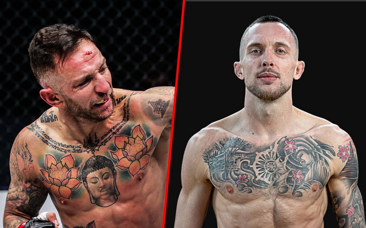 Liam Harrison and Nathan Bendon. [Image: ONE Championship]