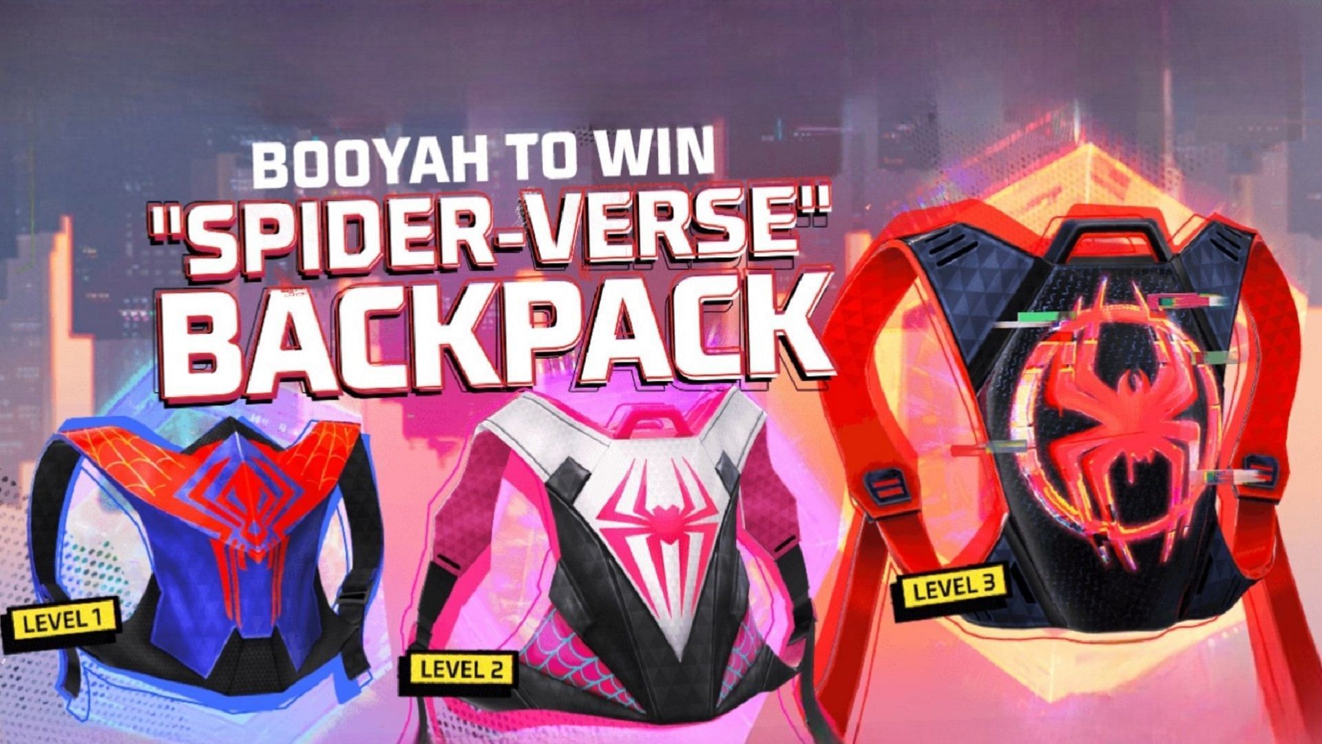 Spider-Verse Backpack is available for free in the game (Image via Garena)