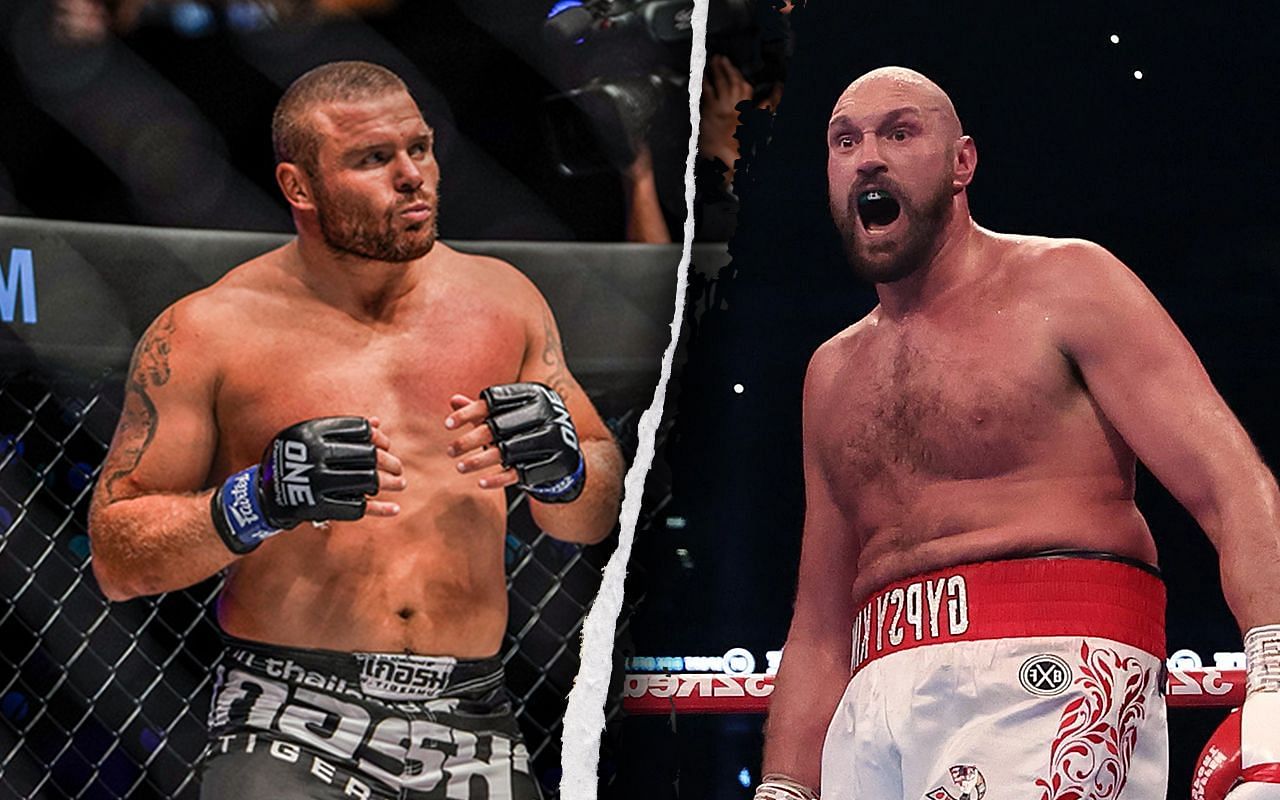 (left) Anatoly Malykhin and (right) Tyson Fury [Credit: ONE Championship]