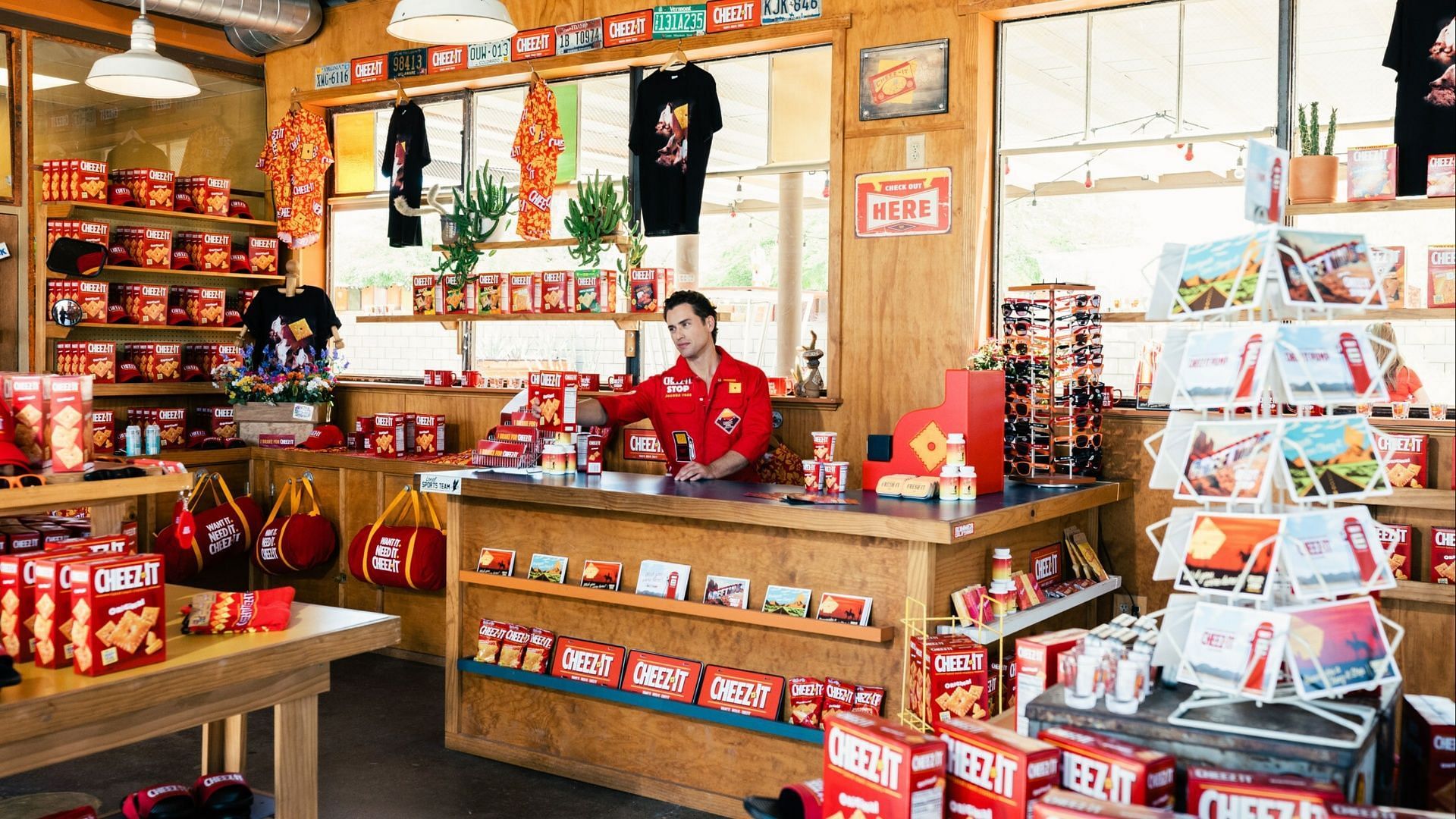 The Cheeze-It Stop will only be open for a week between June 5 and June 11 (Image via Cheeze-It)