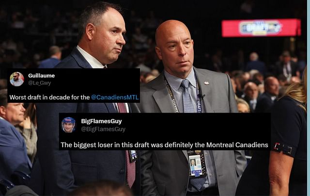 Montreal Canadiens fans fuming at Habs picks in the 2023 NHL Draft