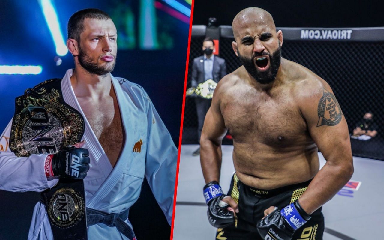 Reinier de Ridder (L) and Arjan Bhullar (R) | Photo credit: ONE Championship
