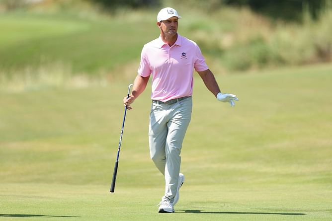 “Are you still timing?”: Bryson DeChambeau snaps back at fan timing him in the US Open