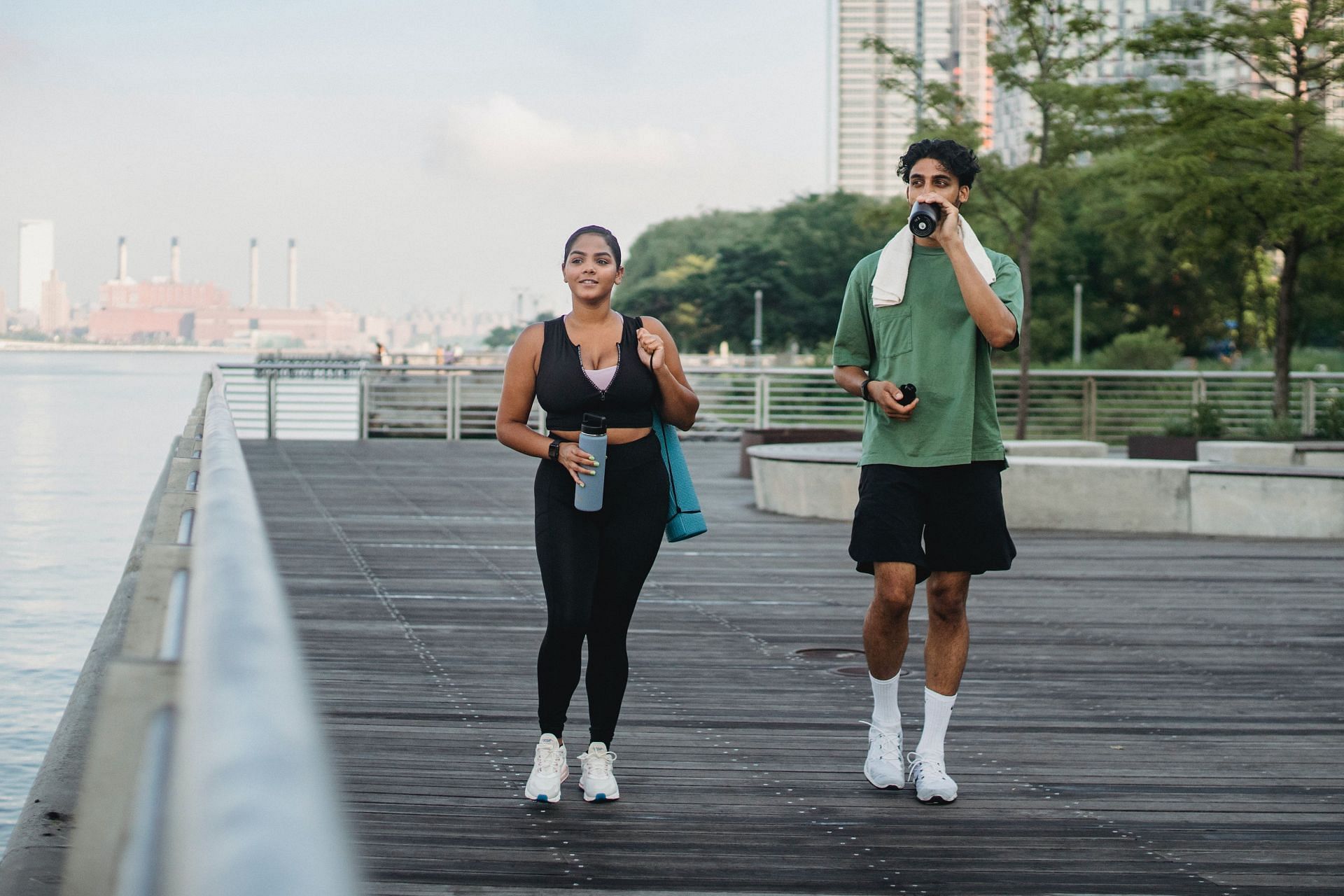 Brisk walking can be added in your routine. (Image via Pexels/ Ketut Subiyanto)