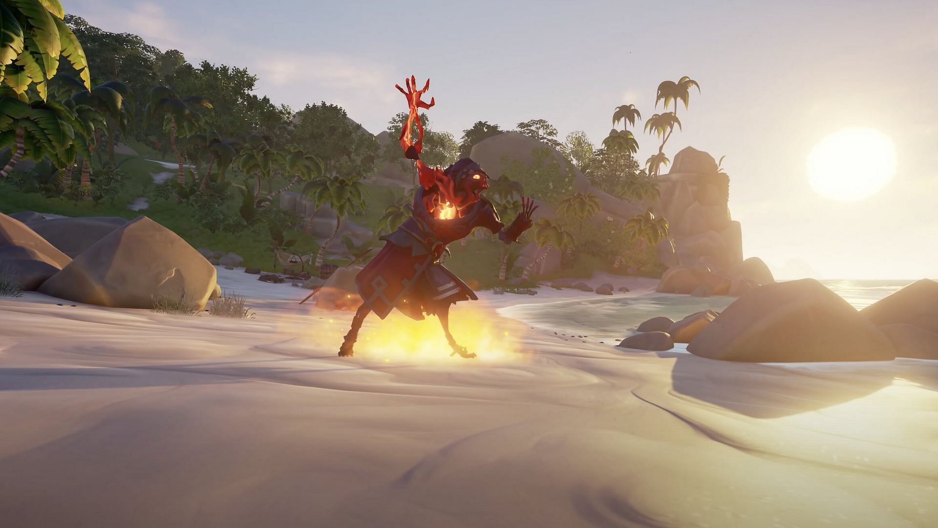 You will face Ashen Lord in the final wave (Image via Sea of Thieves)