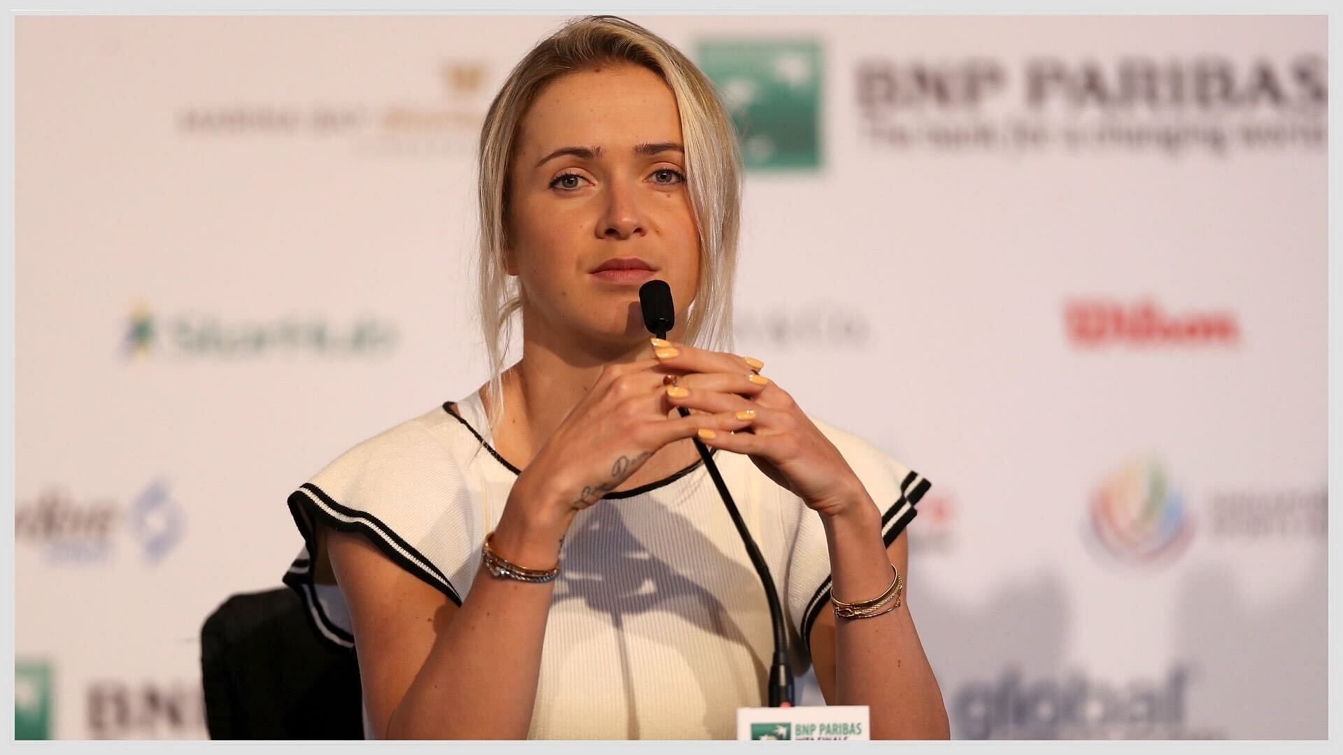 Elina Svitolina accused tennis media of using Ukraine war for clicks
