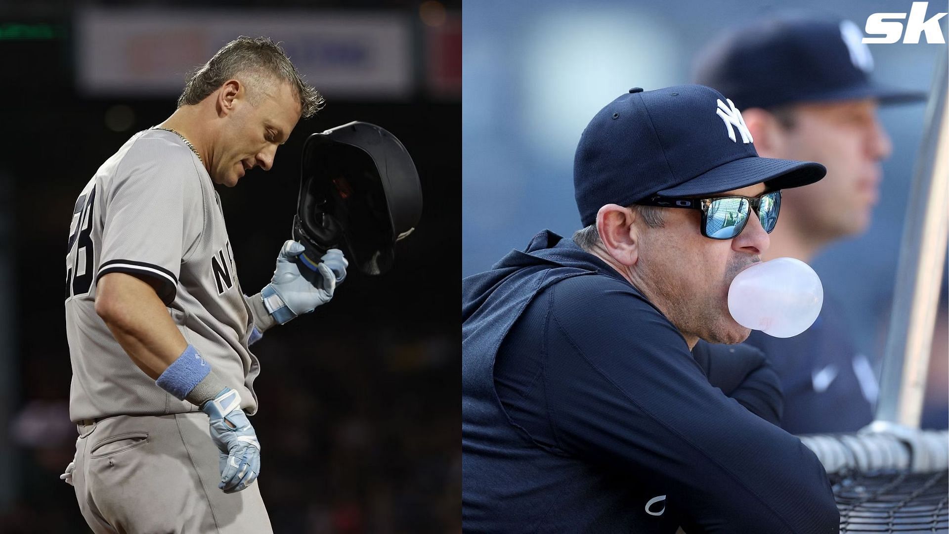 New York Yankees Slugger Josh Donaldson - Manager Aaron Boone