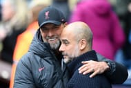 Jurgen Klopp (left) has made Guardiola adapt enormously with his counterpressing tactics.