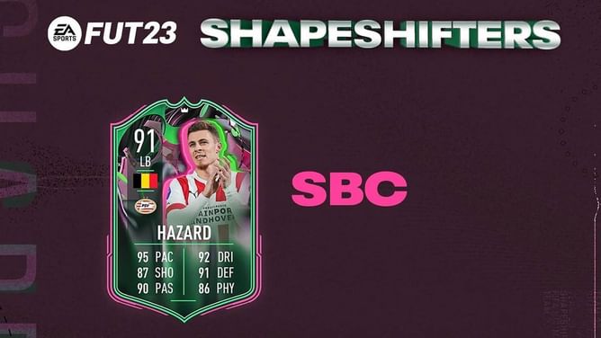 FIFA 23 Thorgan Hazard Shapeshifters SBC - How to complete, estimated cost, and more