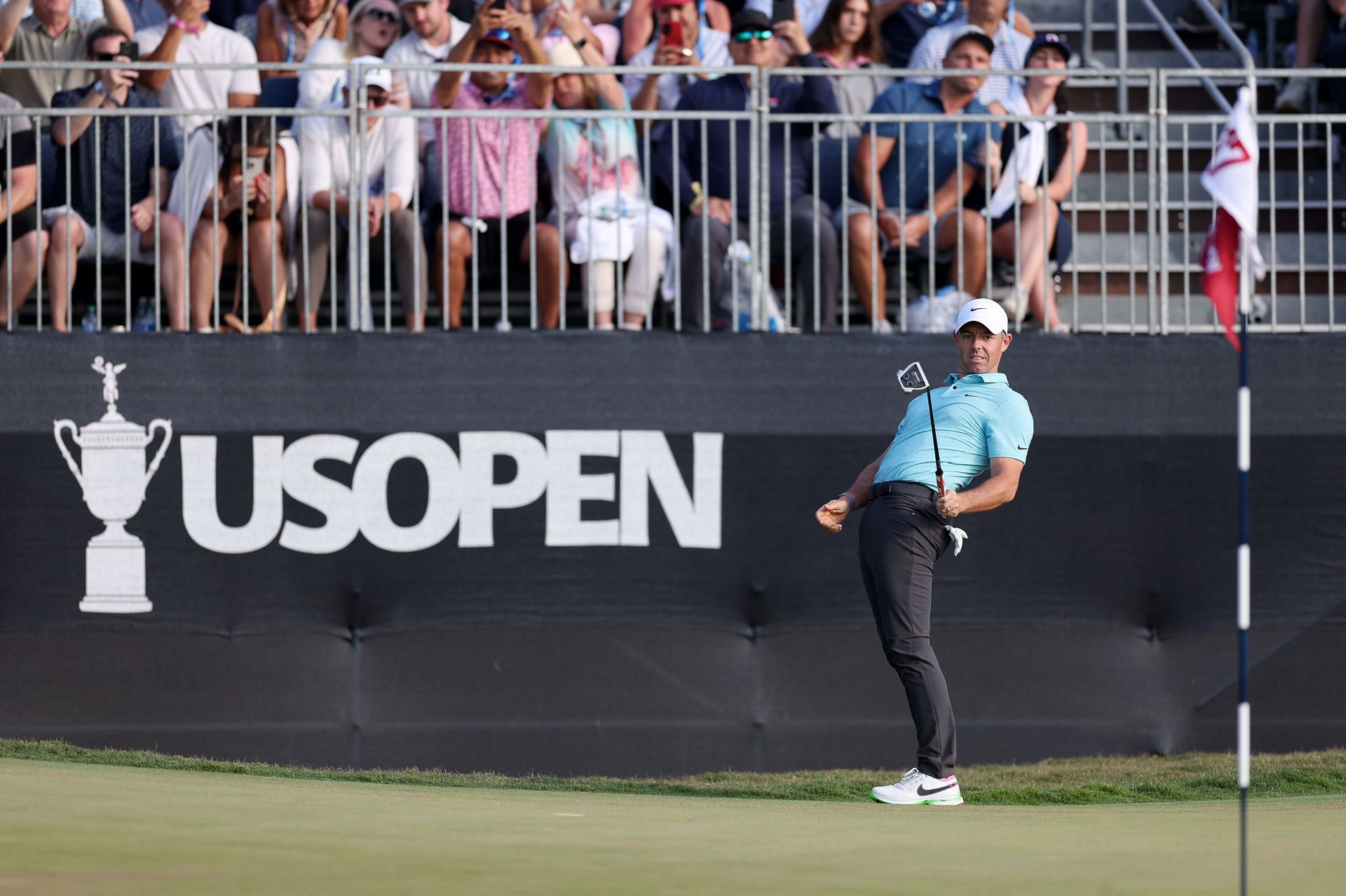 Rory McIlroy came up short at the US Open