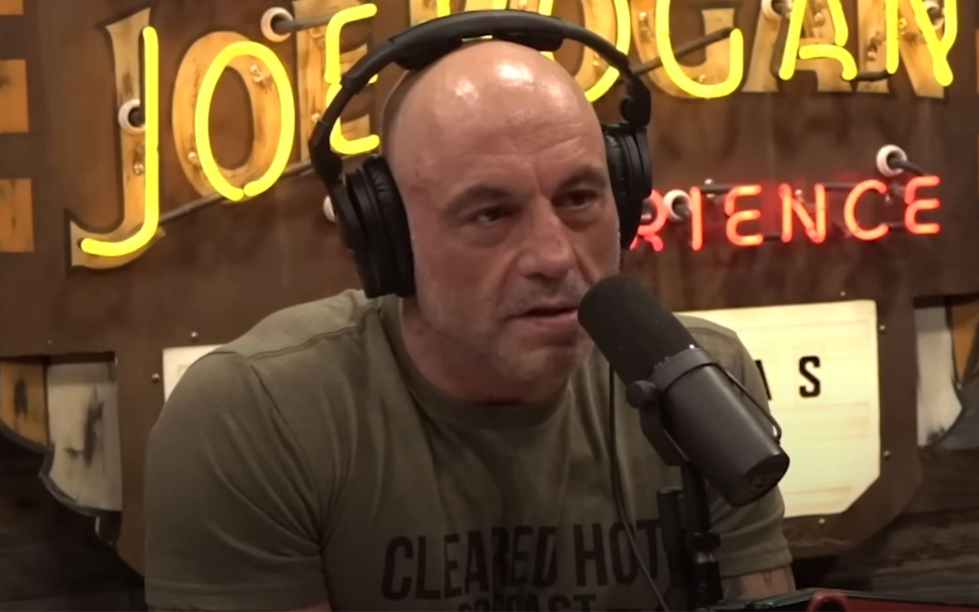 Podcaster and UFC commentator Joe Rogan [*Image courtesy: PowerfulJRE YouTube channel]