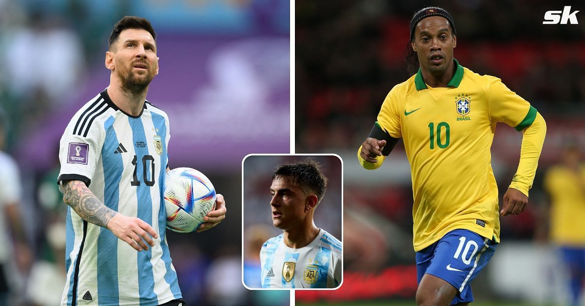 Dybala claims Lionel Messi is the greatest despite idolising Ronaldinho.