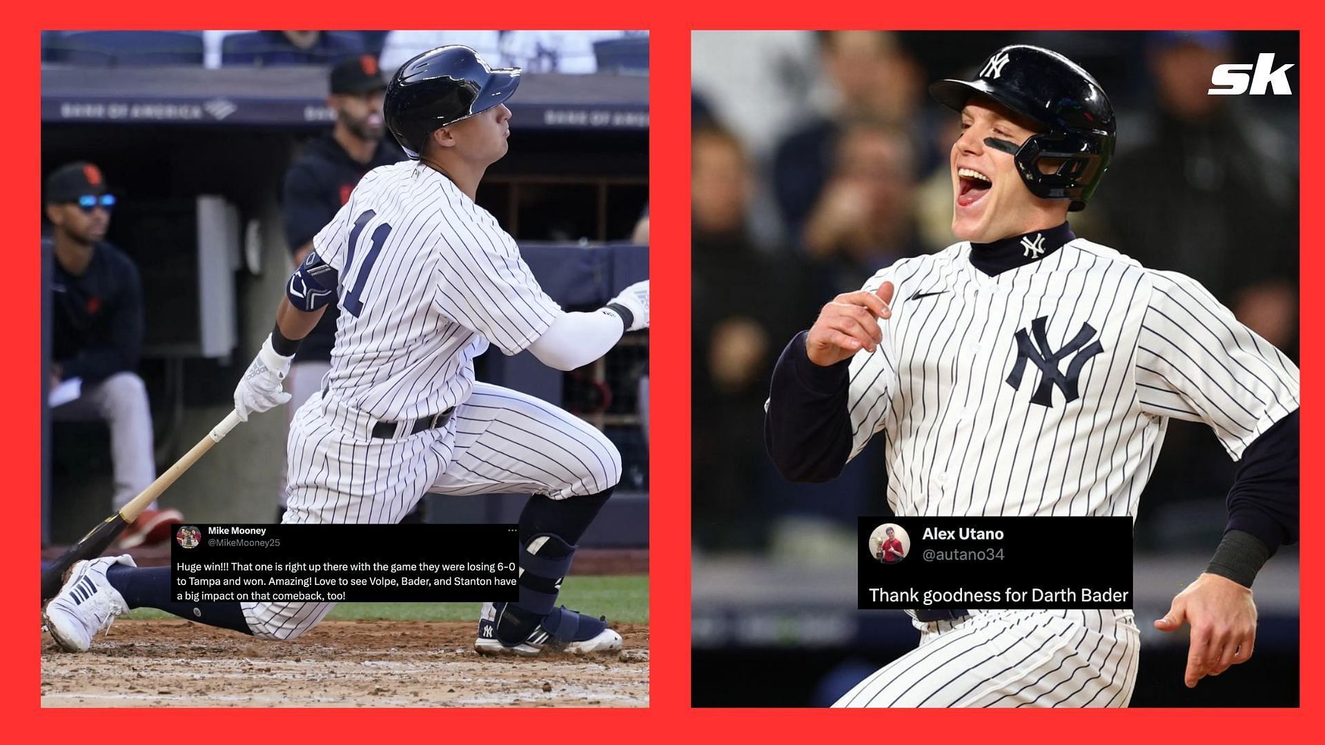 Fans were thrilled with the New York Yankees win