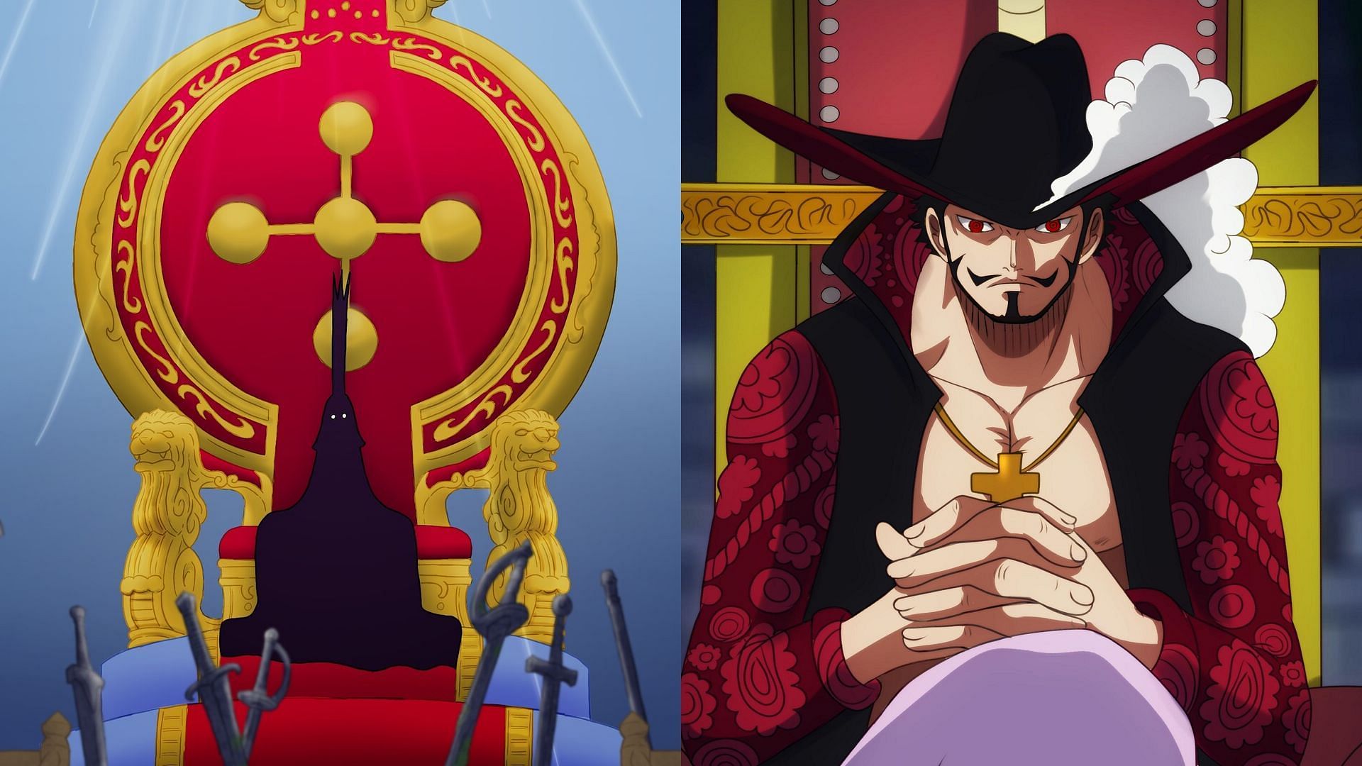 One Piece chapter 1085: Why does Imu have ringed eyes like Mihawk