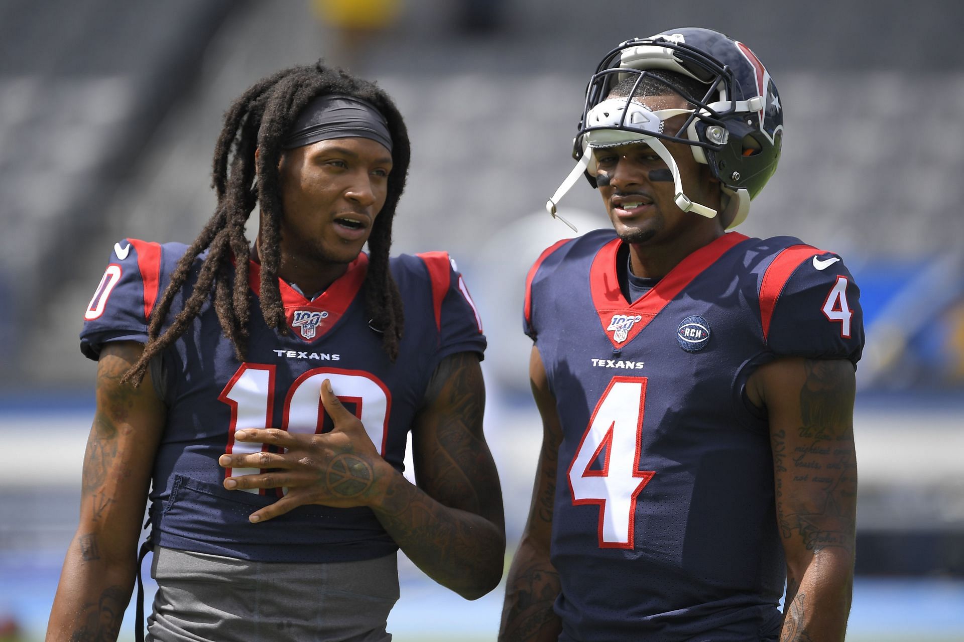 Deshaun Watson and DeAndre Hopkins