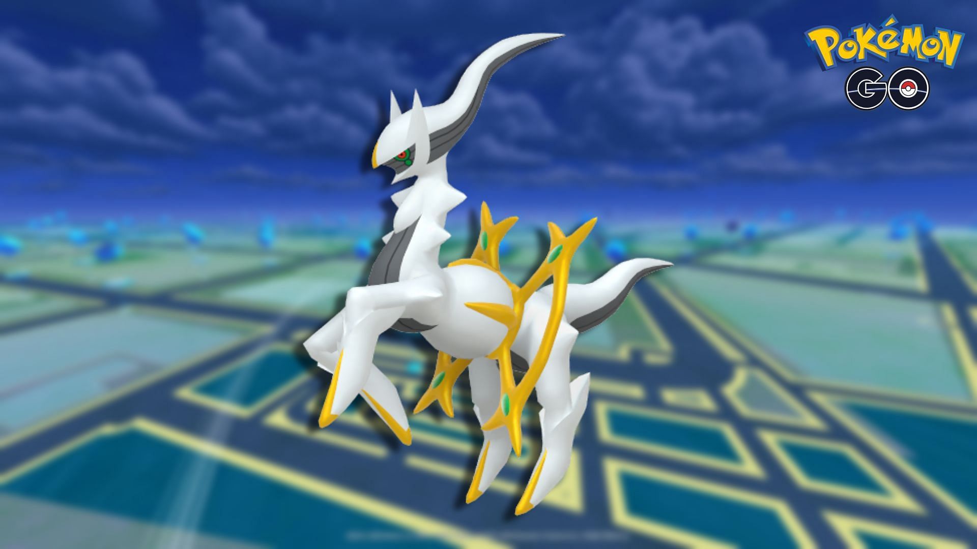 Arceus in Pokemon GO (Image via Sportskeeda)