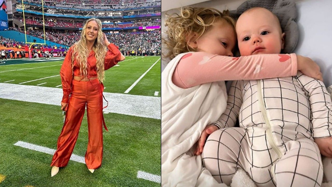 Patrick Mahomes, Wife Brittany's Daughter Meets Baby Bronze: Pic