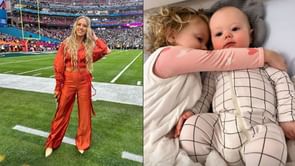 Brittany Mahomes shares adorable picture of daughter Sterling hugging brother Bronze -“The way she loves him”