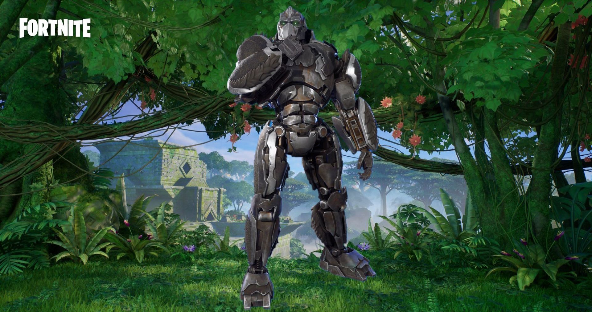 Optimus Primal Outfit looks amazing (Image via Epic Games/Fortnite)