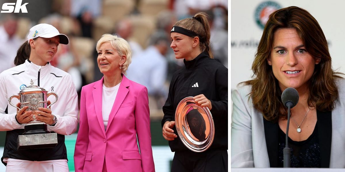 French Open director Amelie Mauresmo addresses accusations of prioritizing men