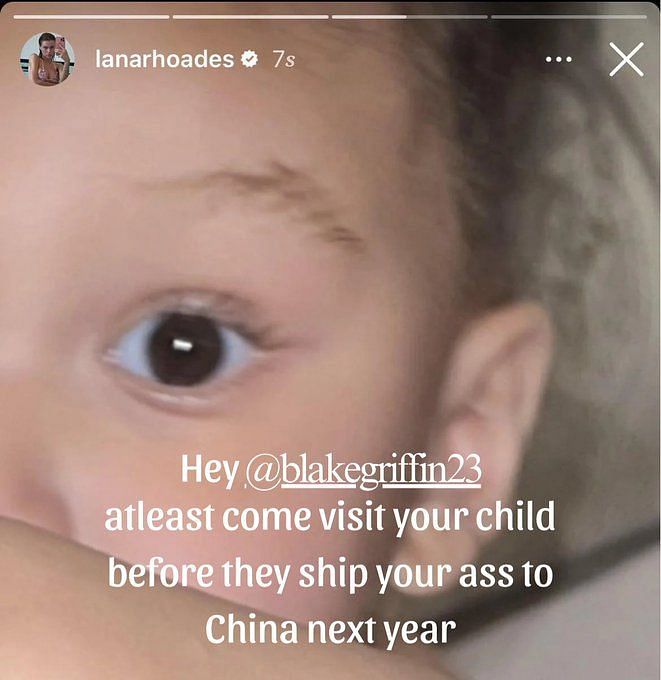 Lana Rhoades' alleged Instagram message to Blake Griffin debunked