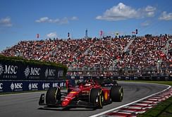 What is the 'Wall of Champions' on the F1 Canadian GP track layout?
