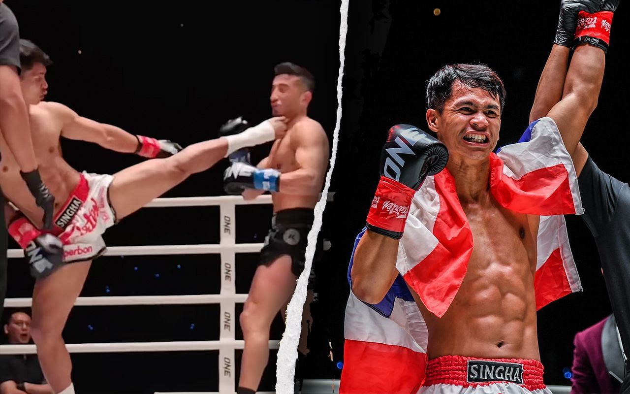 Former ONE featherweight kickboxing world champion Superbon Singha Mawynn  [Credit: ONE Championship]