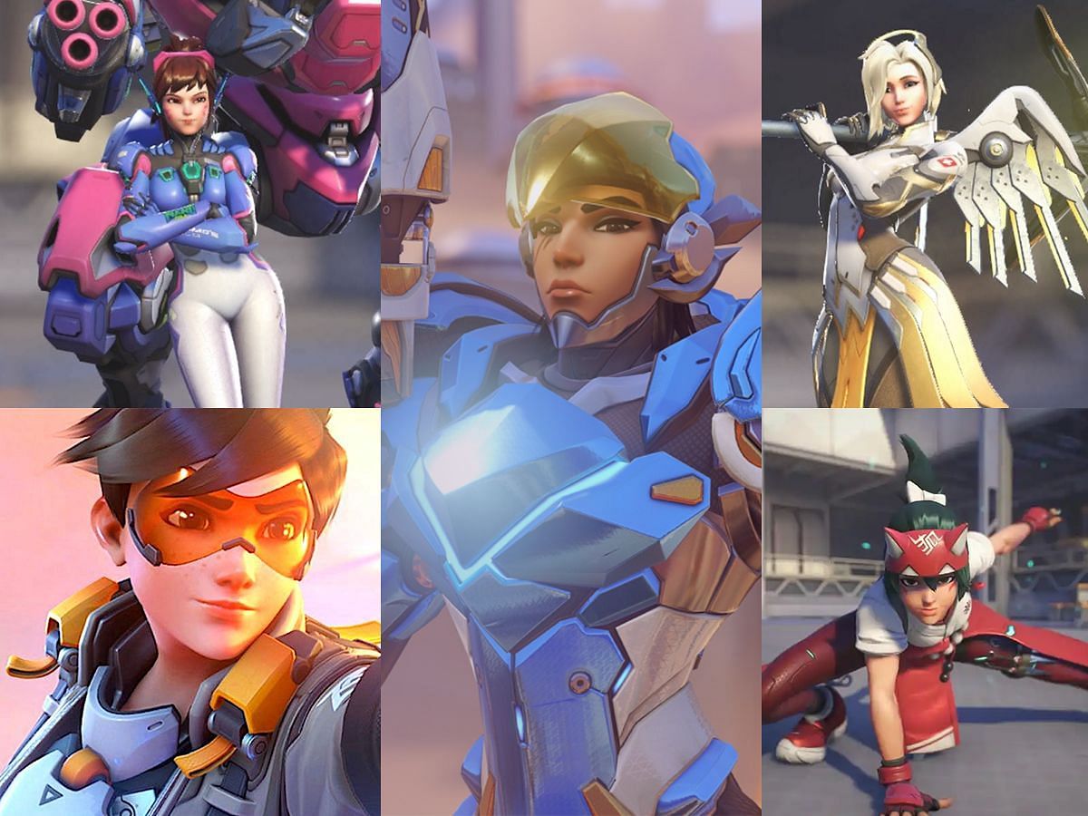 Heroes for Team Composition One (Image via Blizzard/Sportskeeda)
