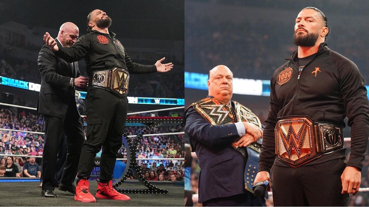 WWE दिग्गज ट्रिपल एच, रोमन रेंस और पॉल हेमन 