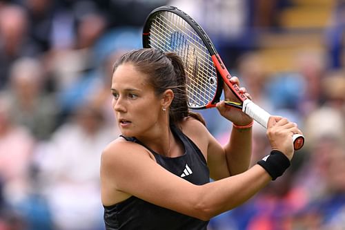 Daria Kasatkina at the 2023 Rothesay International Eastbourne.