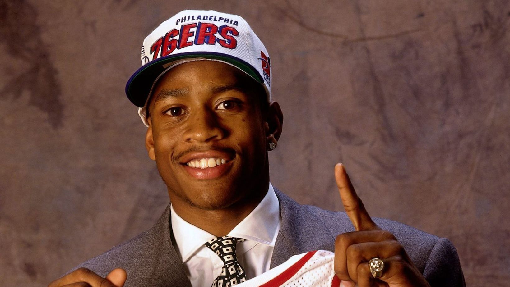 Allen Iverson, drafted No. 1 by the Philadelphia 76ers in 1996, is the shortest top pick in NBA draft history.