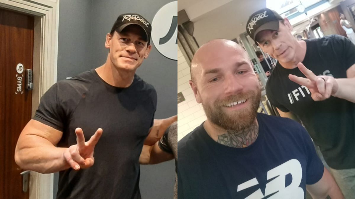 WWE star John Cena was recently spotted in Liverpool.