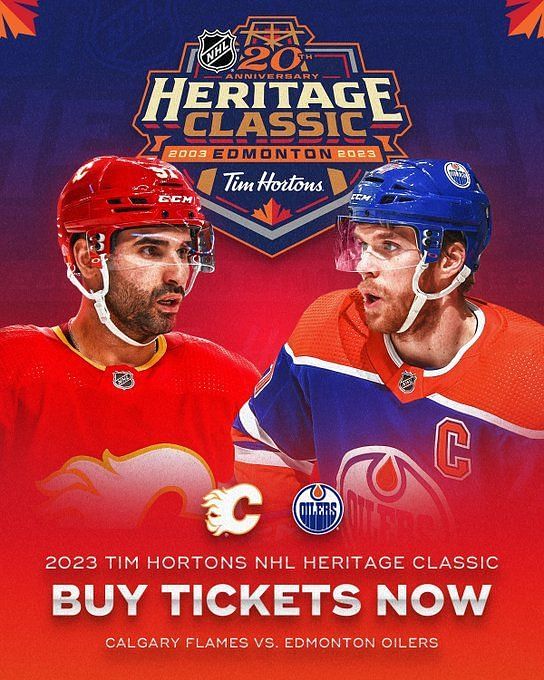 Flames, Oilers fans have shot at Heritage Classic tickets today