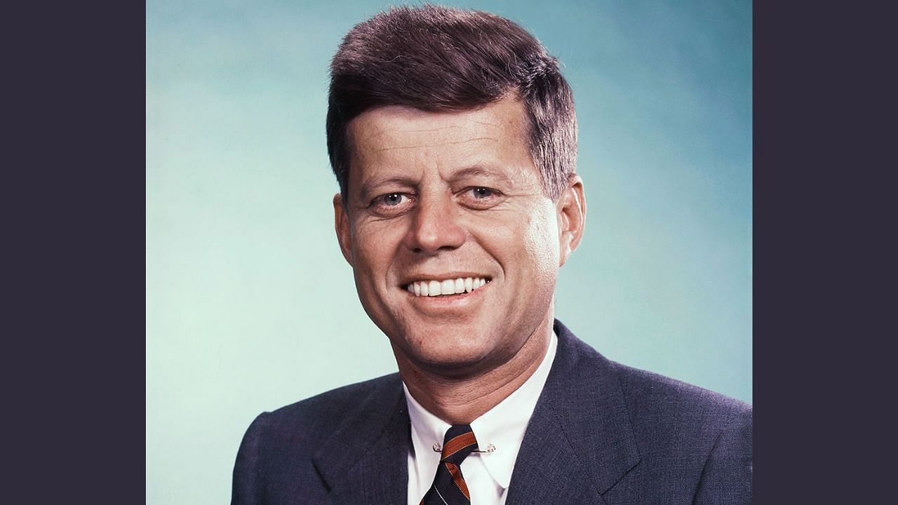 Former U.S. President John F. Kennedy
