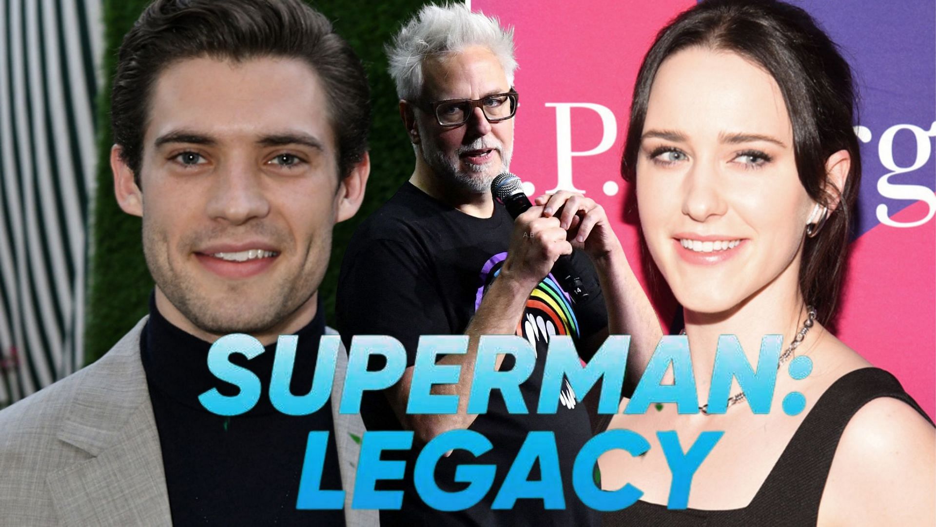 James Gunn's super casting choice of David Corenswet as Superman and Rachel Brosnahan as Lois Lane (Image via Sportskeeda)
