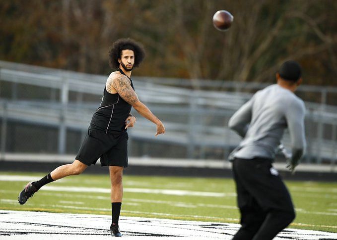 Colin Kaepernick Appears to Have a Potentially Important Las Vegas Raiders  Ally in Derek Carr