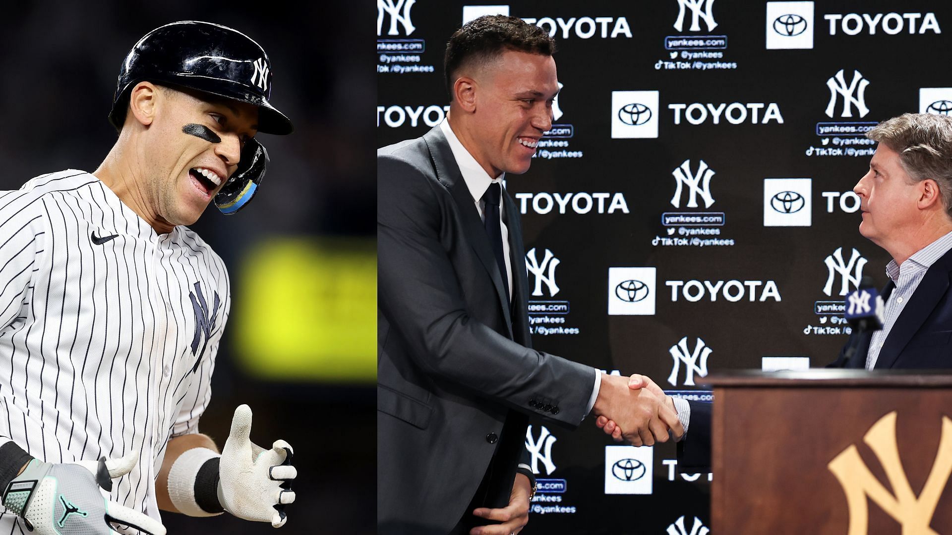 Aaron Judge has recounted the process of resigning with the Yankees