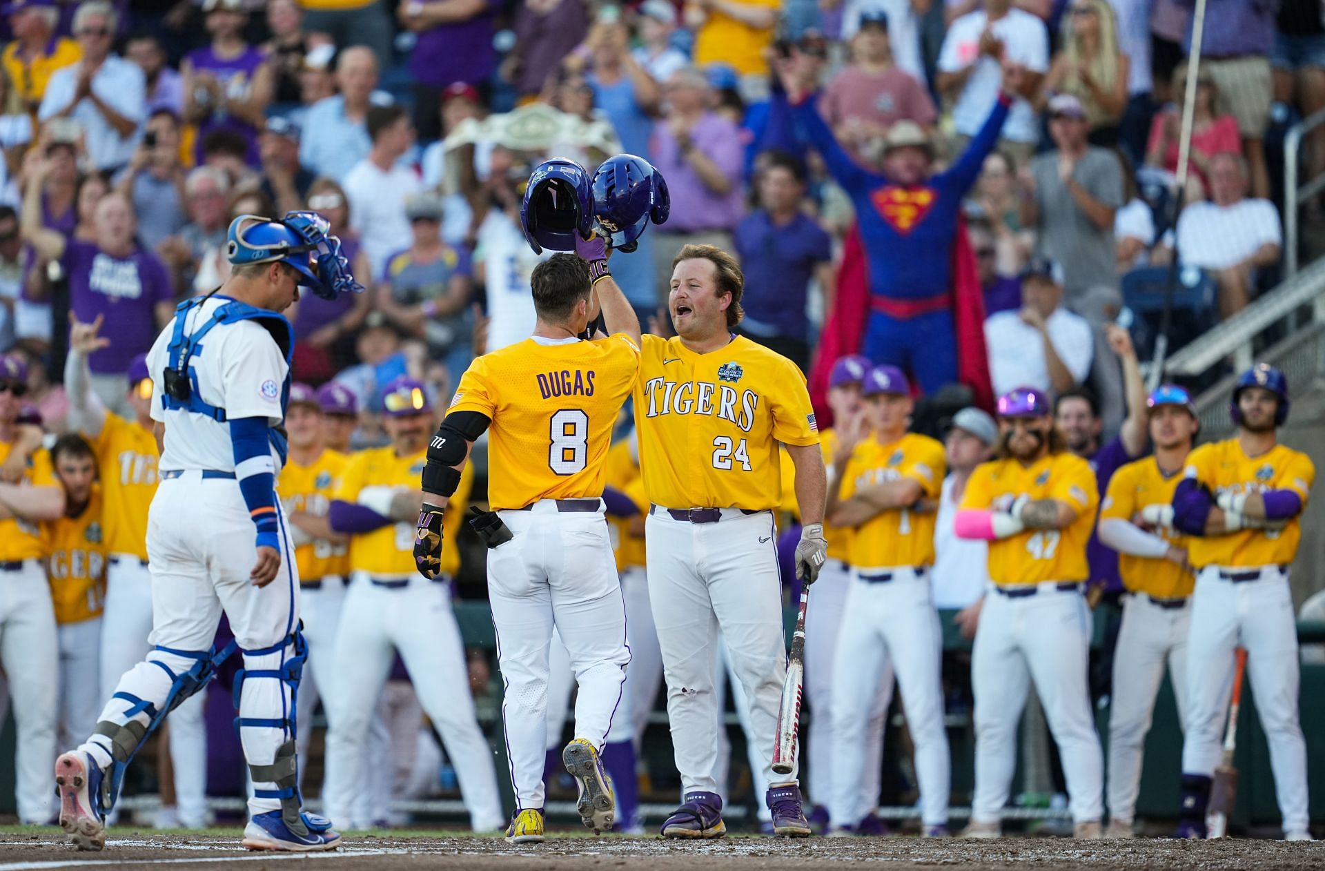 LSU LSU Florida baseball game today Tigers pitcher Paul Skenes wins