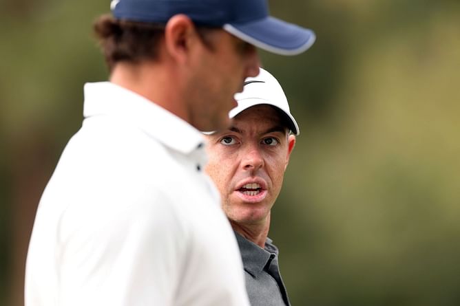 Rory McIlroy and Brooks Koepka engage in disagreement over golf matters