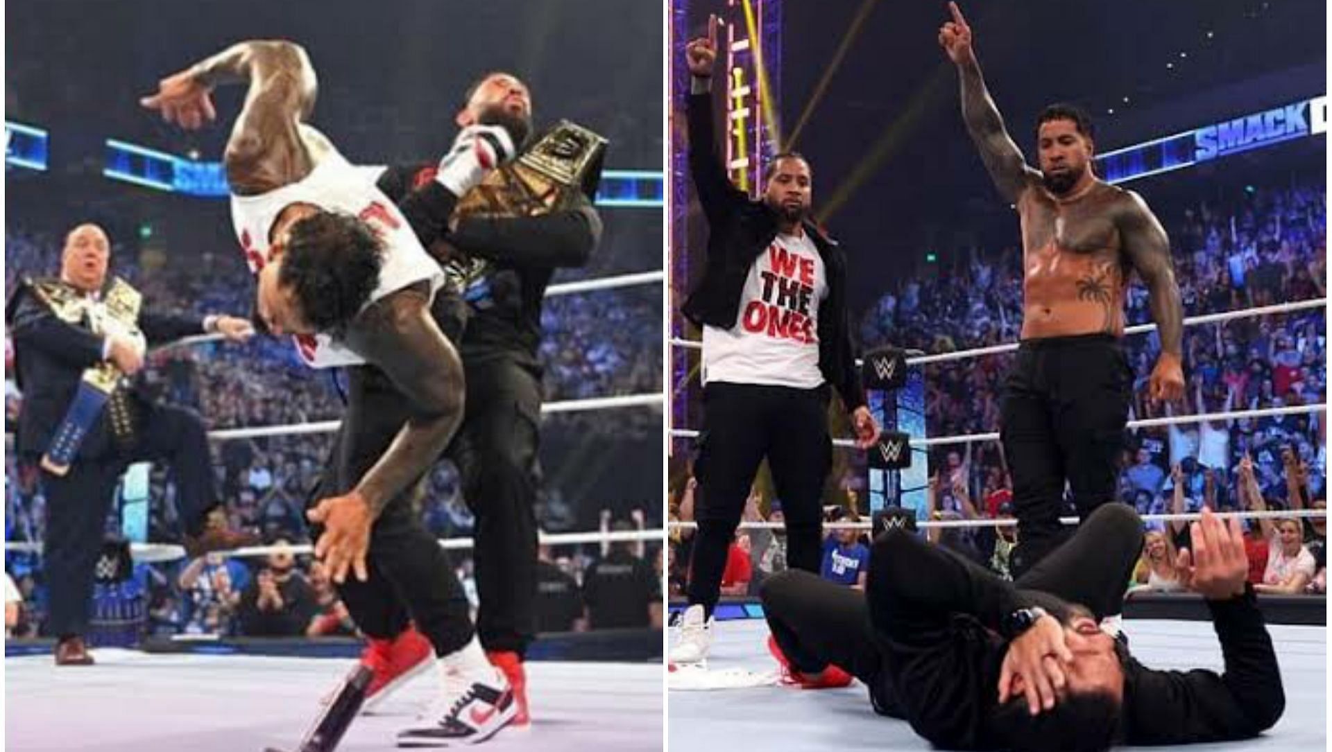 Jey Usos betrayed Roman Reigns last week. 